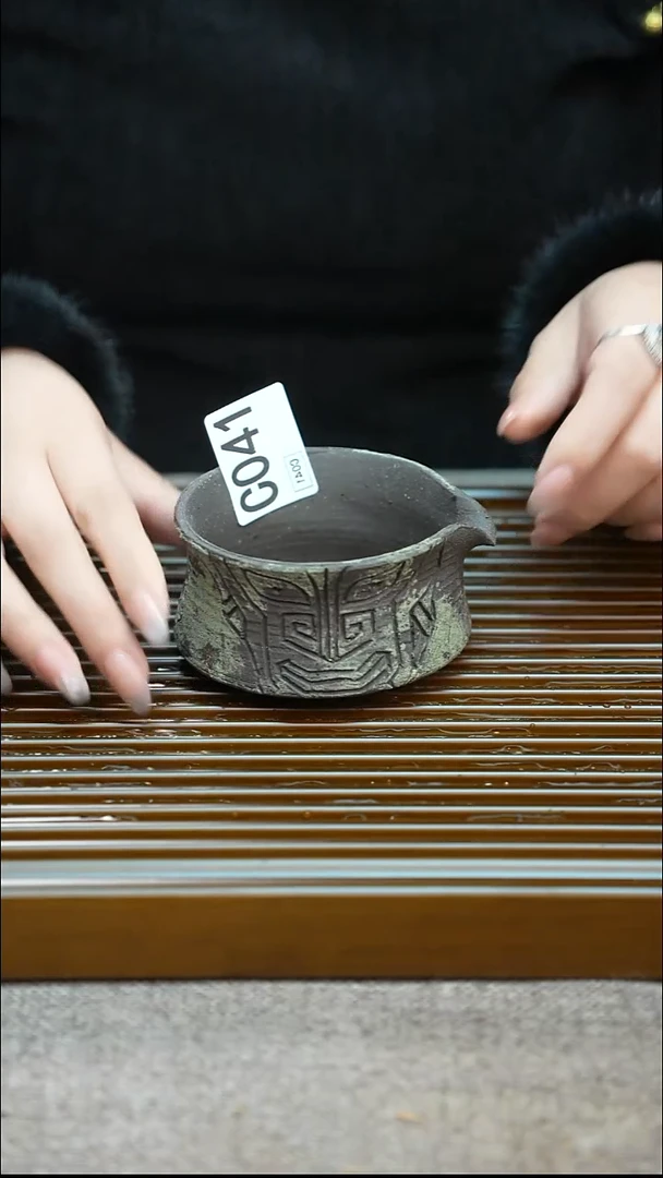 手工粗陶茶具每只不一样