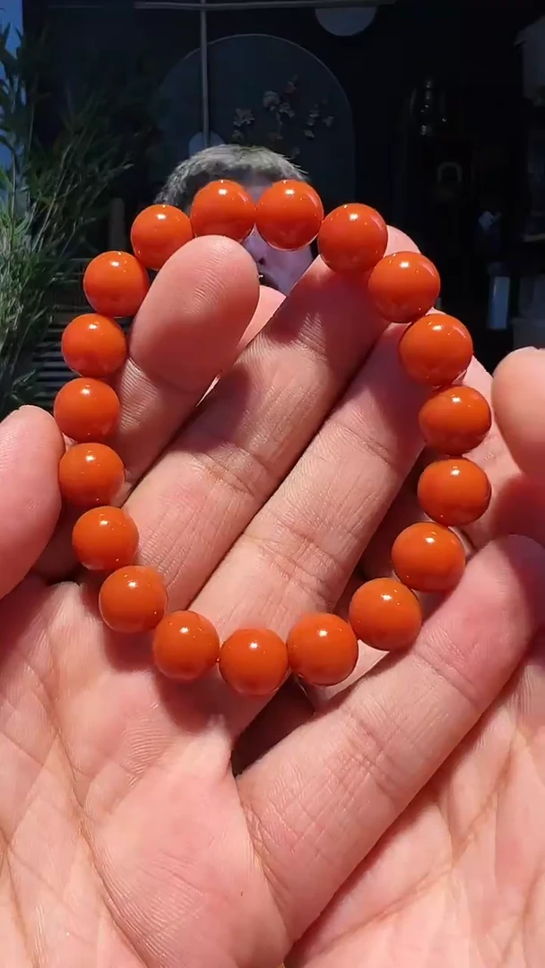 【闪购商品】南红玛瑙手链未镶嵌10+单圈