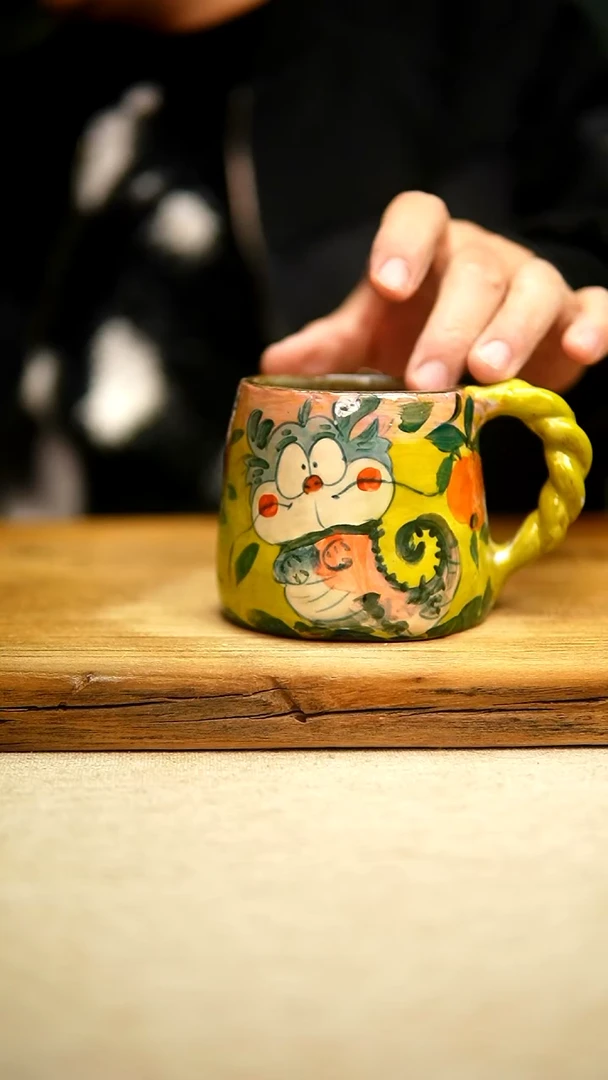 @@陶园瓷舍@@纯手工手绘@高温釉下彩