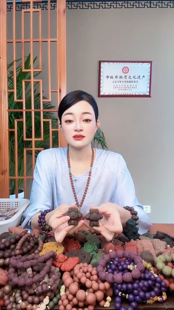 泥塑天云真元玉桂狗1个