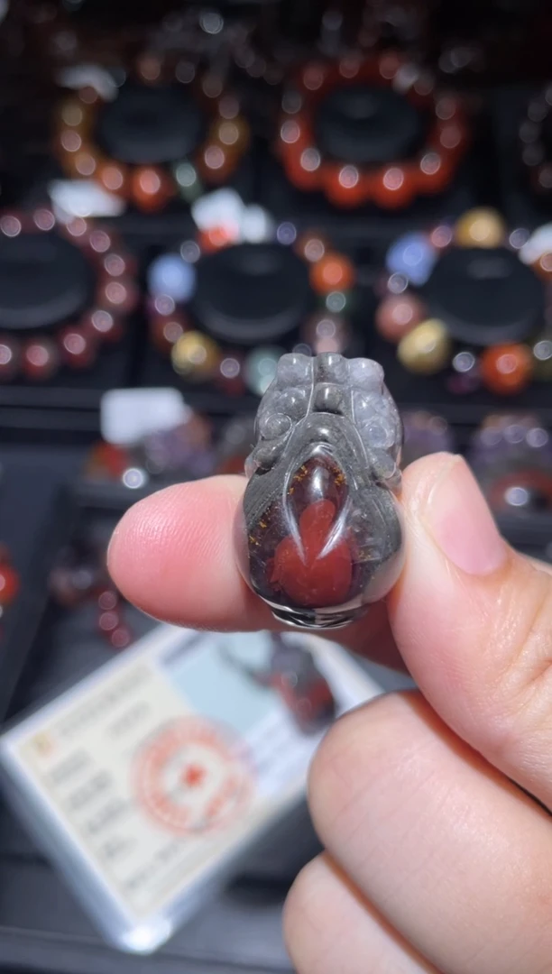 水晶珠宝半成品未镶嵌极光
