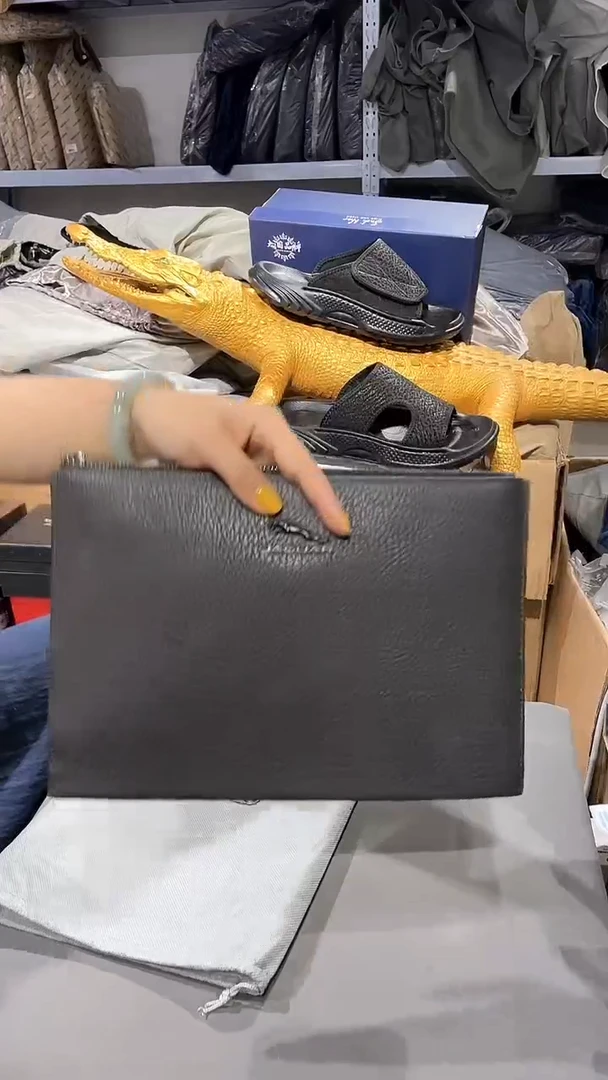 牛皮（革）韩爵绅士包包皮具057