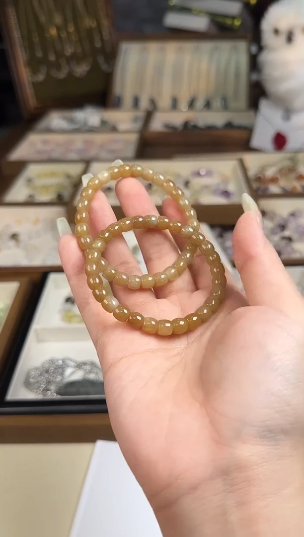 未镶嵌手链和田玉S18 手链多样性发一