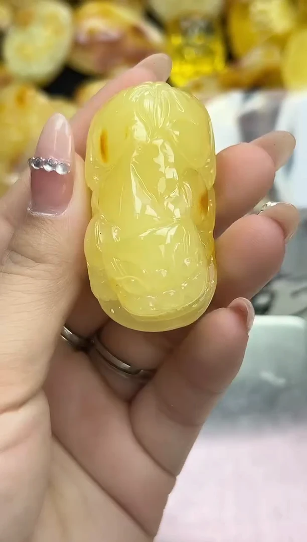 裸石琥珀未镶嵌天然琥珀蜜蜡吊坠