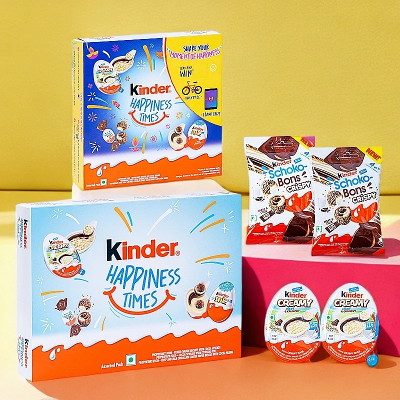 Kinder健达巧克力米脆纯可可脂零食推荐脆米网红爆款小孩零食香脆