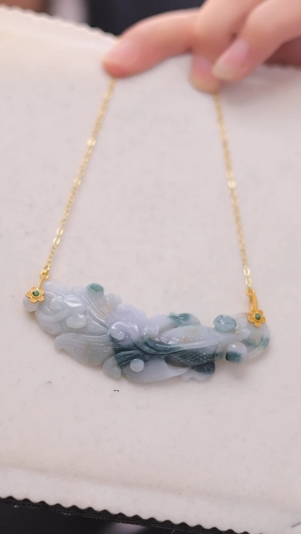 【闪购商品】翡翠颈饰未镶嵌24小时内发货质保A货