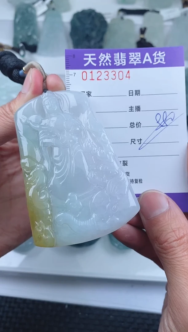 【闪购商品】翡翠颈饰未镶嵌        304