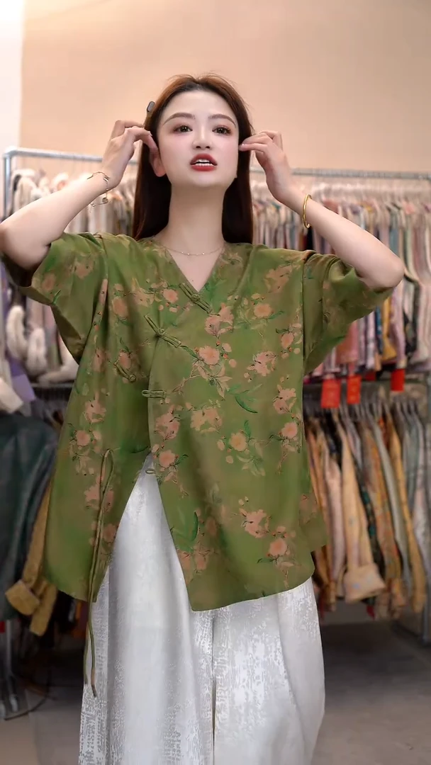 【清仓不退不换】君子纤真丝100桑蚕丝香云纱毛衫