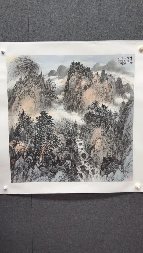 国画炳山艺术--张晓老师作品