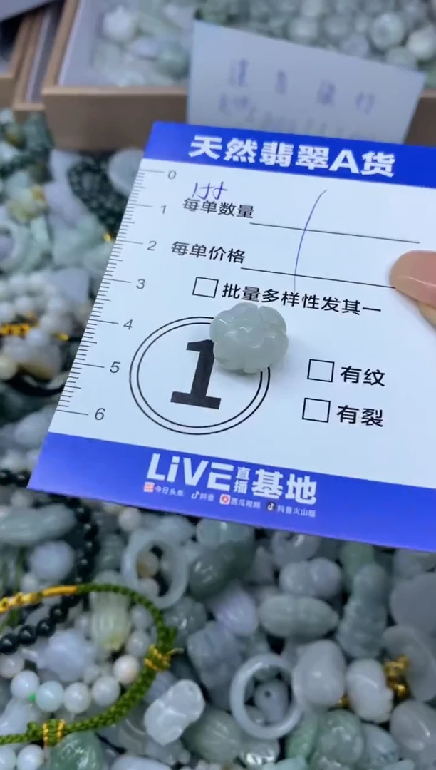 颈饰未镶嵌翡翠天然翡翠A货批量多样性发一件