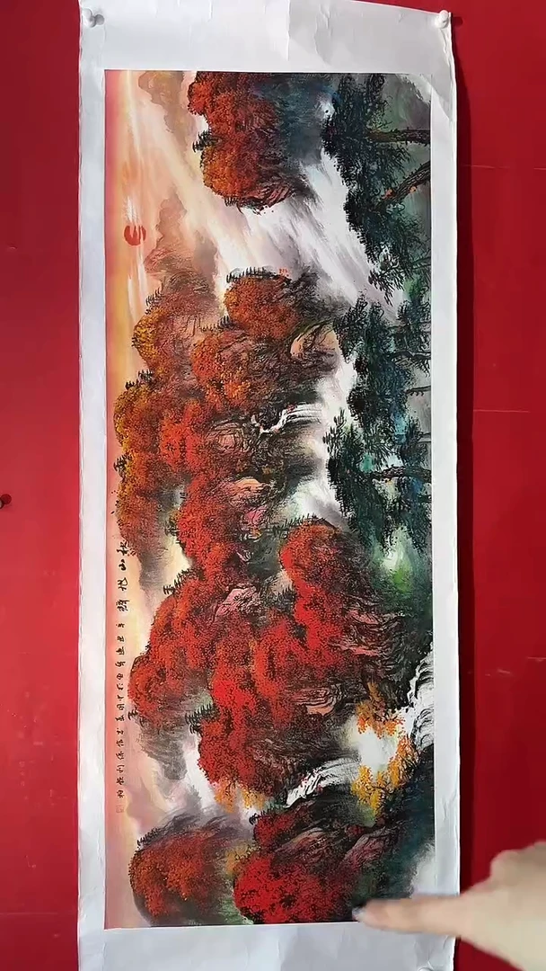 国画画家陆远华纯手绘原作