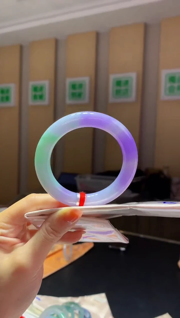 未镶嵌手镯翡翠-C218 圈口55.2 全款10万 定金2万