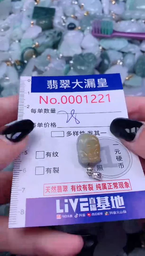 颈饰未镶嵌翡翠1221