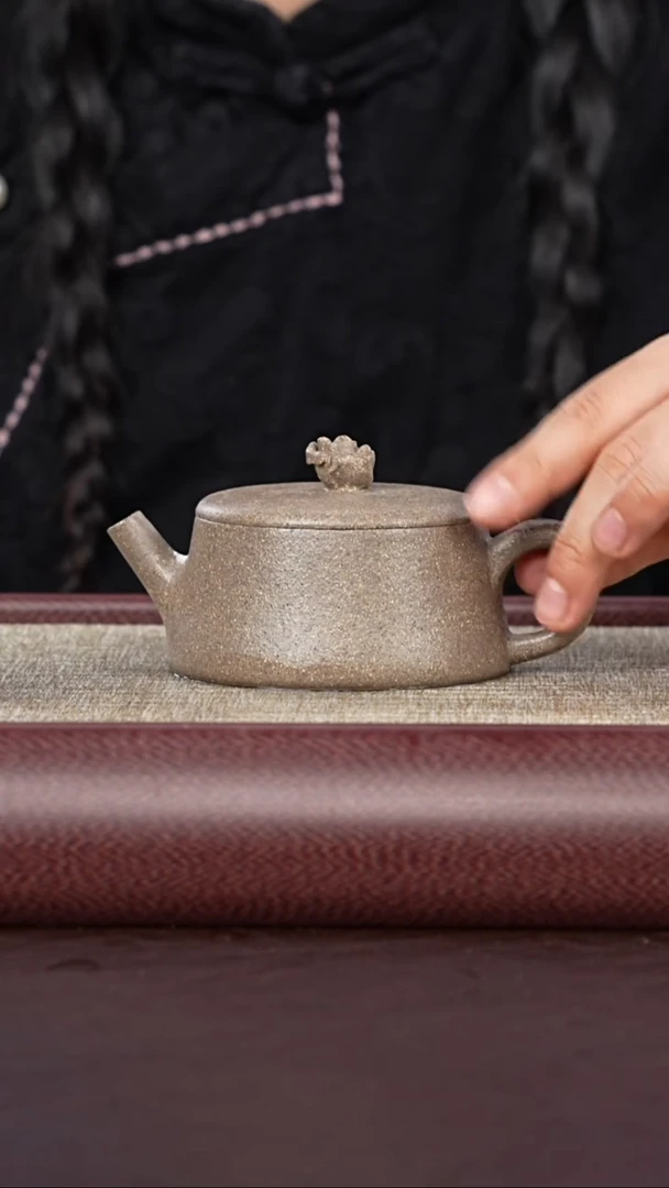 紫砂茶壶供春道婷婷紫砂10