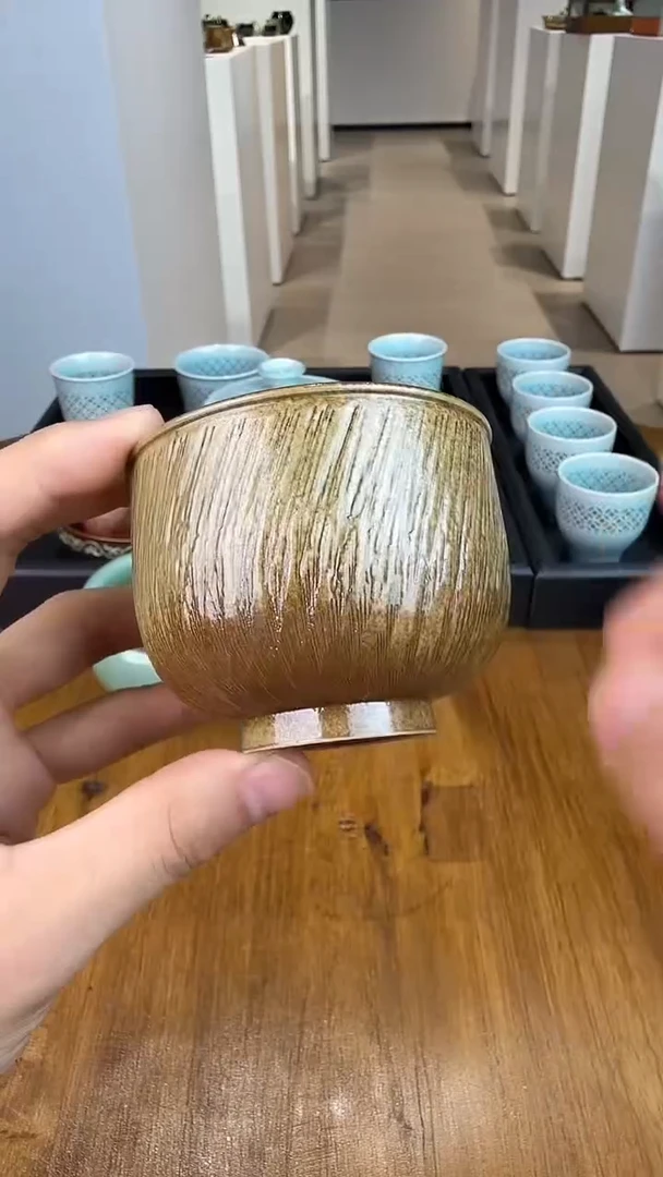 青瓷手工茶器包邮