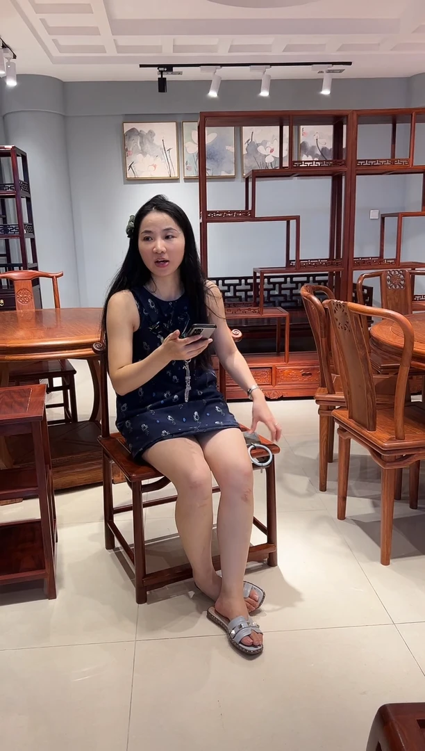 花梨木类成套家具缅甸花梨博古架