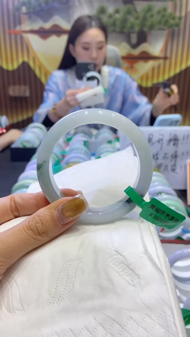 未镶嵌手镯翡翠0007638