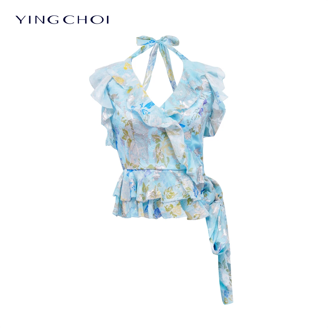 【设计师品牌】YINGCHOI2025春款明艳大花套装21819/71482