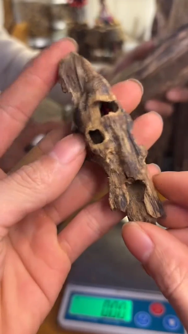 沉香沉香碎屑白奇8.8克