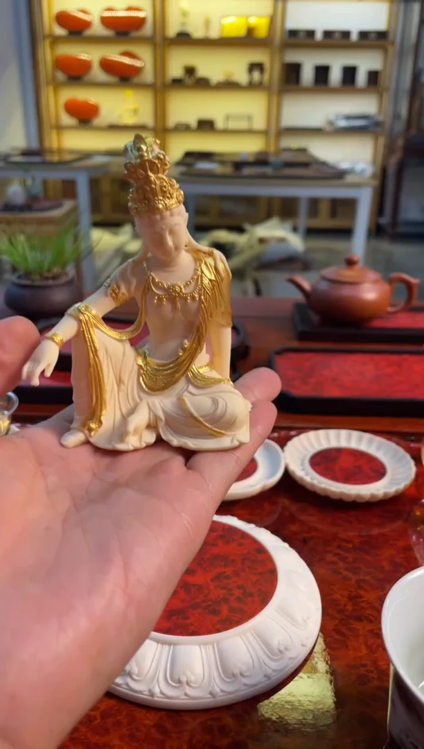 东非黑黄檀（紫光檀）自在观音