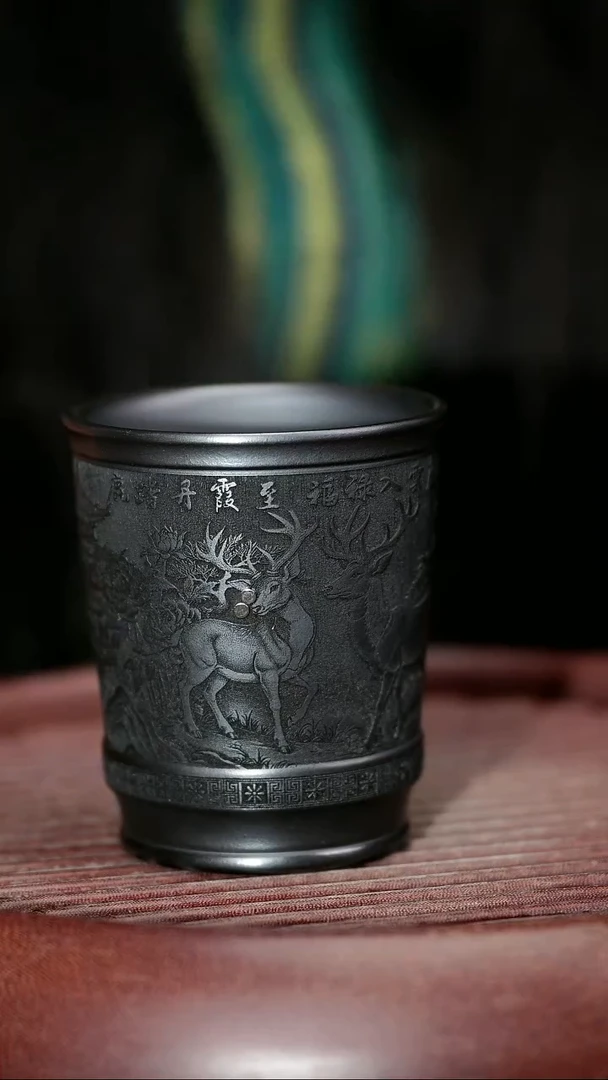 茶杯紫砂高端紫砂主人杯福利放漏