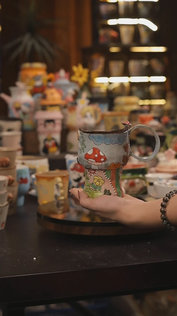 景德镇釉下彩绘设计师款式陶瓷