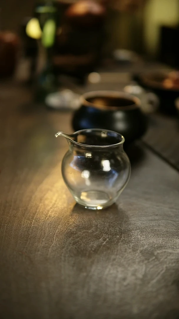 阿眠     耐热玻璃公道杯