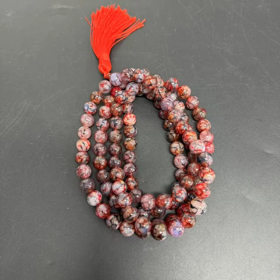 【小杰推荐】紫金狼血大颗粒圆珠项链 （多样性发其一）10351