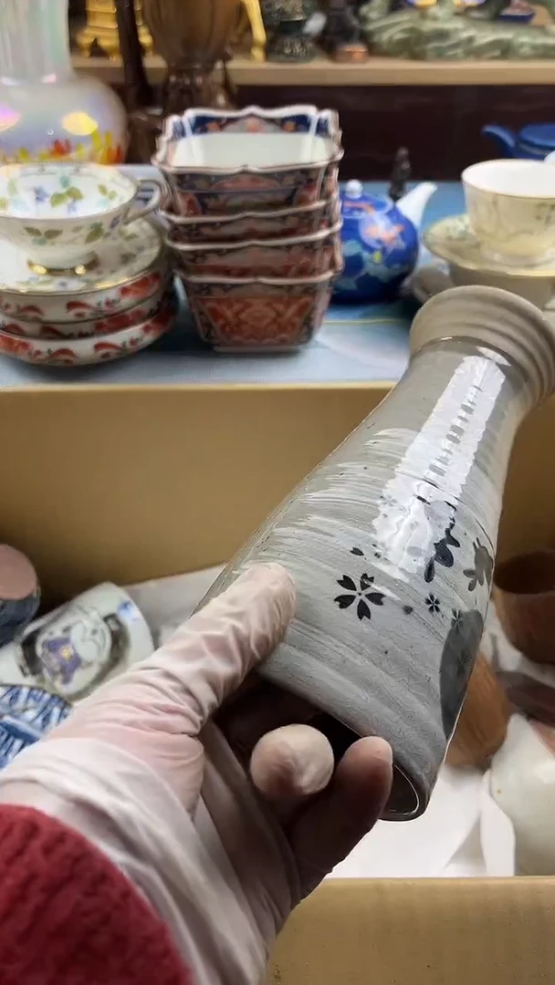 瓷片鱼***胧英歌瓷器满28包邮