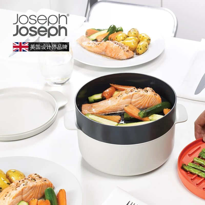 英国JosephJoseph微波炉加热蒸米饭器皿烹饪食品级饪煮饭器45002