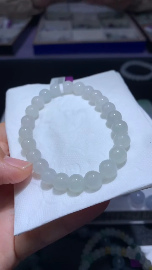 未镶嵌定制翡翠毛货卡7.7