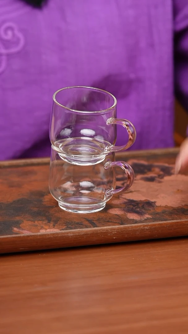 【闪购商品】璃享/水月杯2入/浅粉/不批发