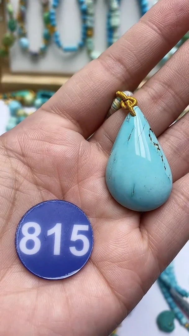 【闪购商品】绿松石项链未镶嵌815