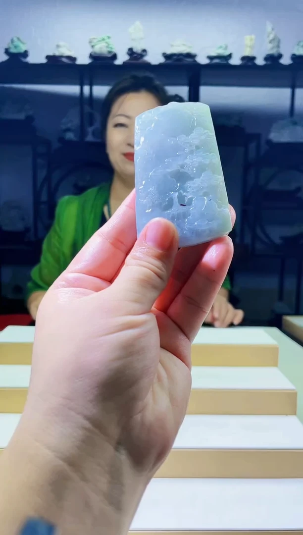 定制翡翠未镶嵌毛货07220177