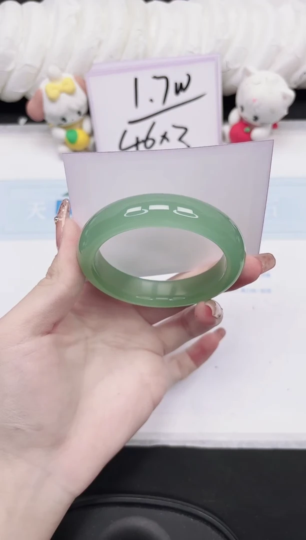 未镶嵌手镯石英质玉158-56