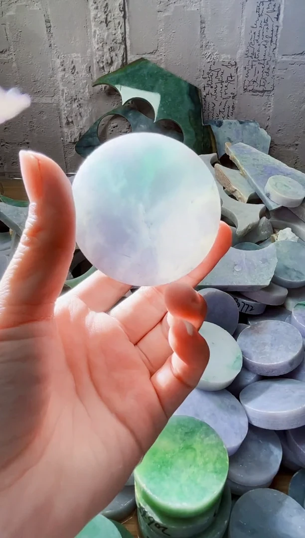 裸石翡翠天然翡翠A货497