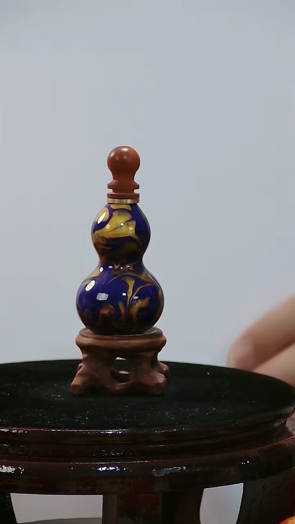 藤?****逛圆木塞葫芦把件 670