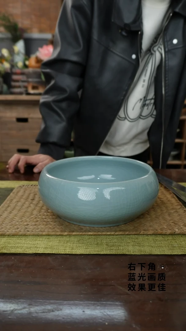 陶瓷禅定茶洗B-20次品