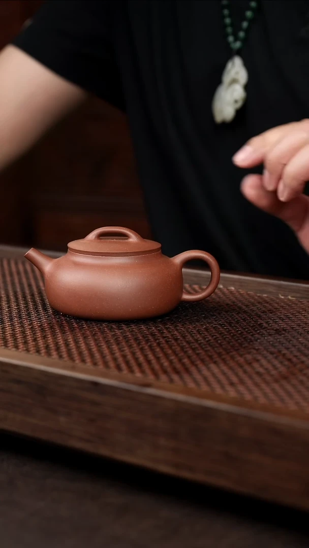 茶壶紫砂1-1扁玉