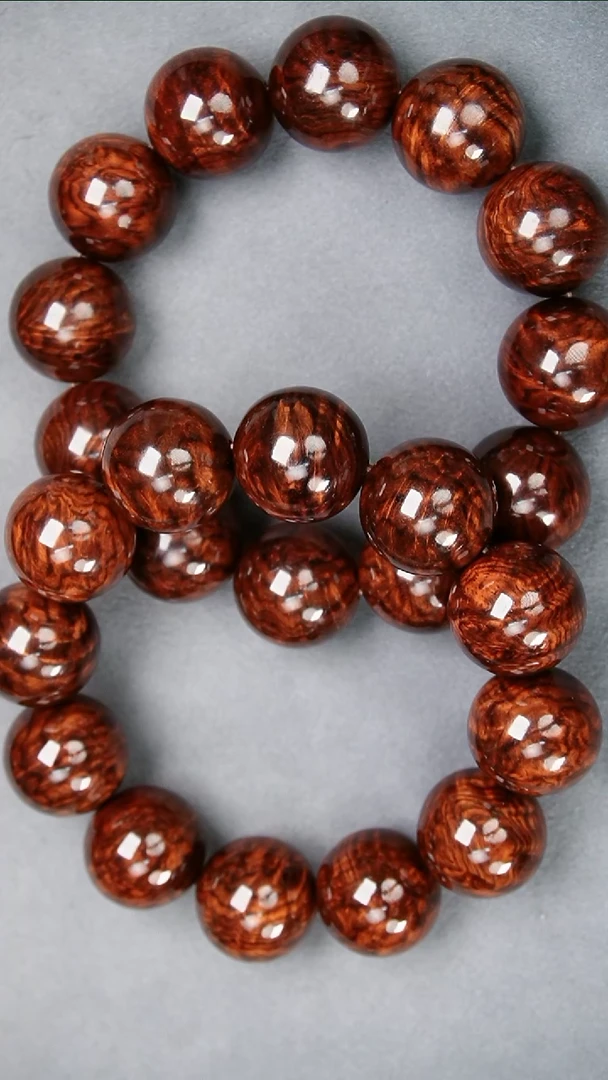 手串/手链黄花梨/降香黄檀2.0十月田水波留疤多样性发一