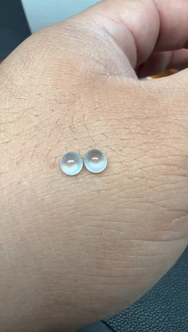 颈饰未镶嵌翡翠（56号）纯天然A货缅甸翡翠 蛋面裸石