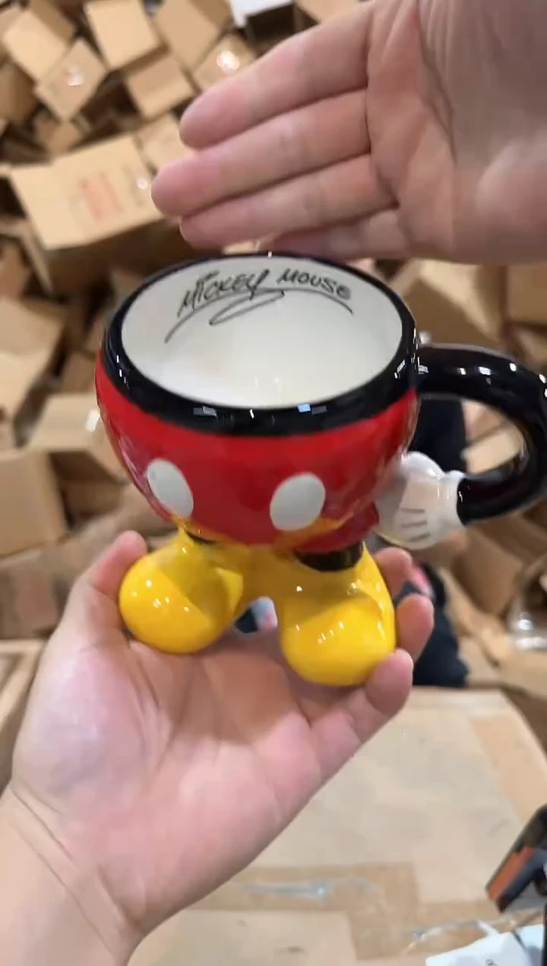 瓷片B款米奇半身杯