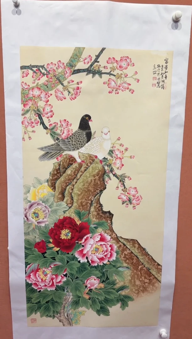 国画师立照老师国画作品1