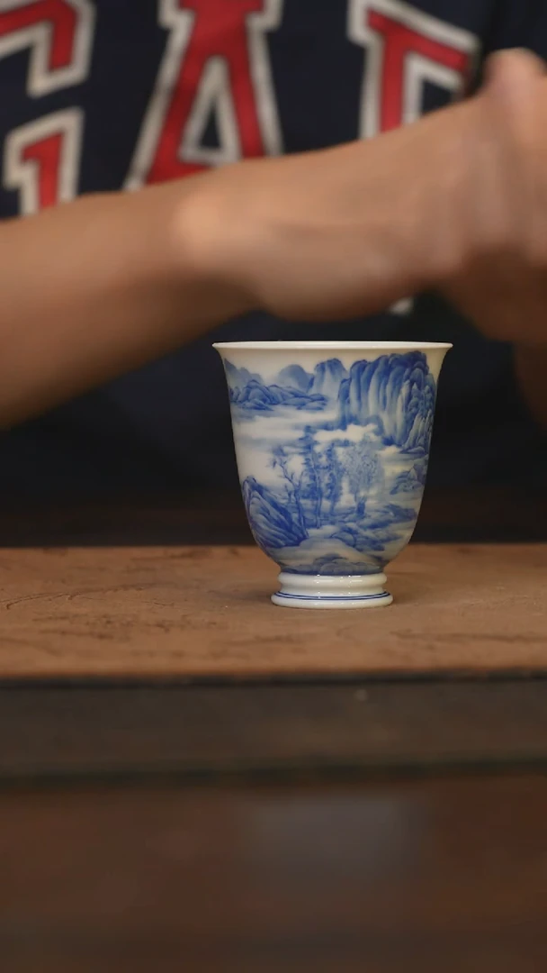 瓷片柴窑青花破价福利
