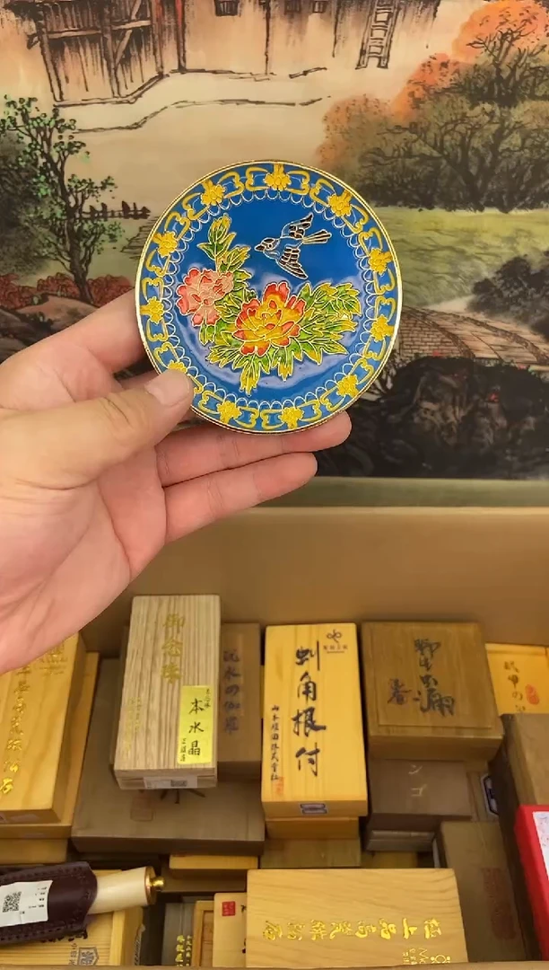 琉璃手工艺品瓷器手串多样性发一