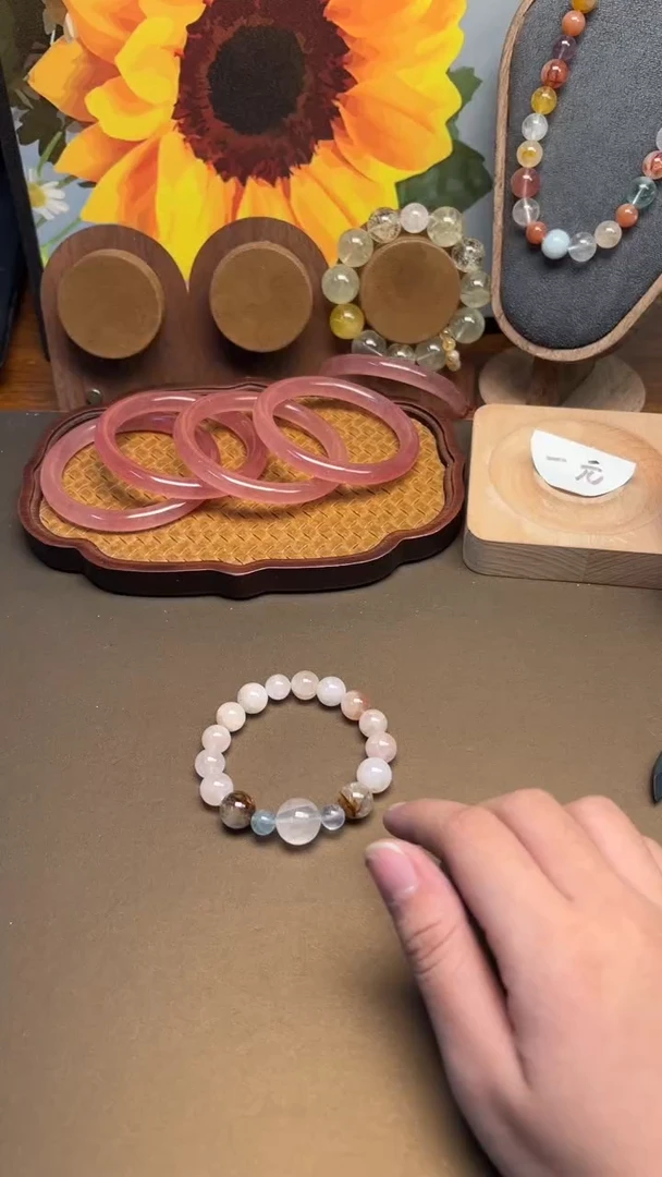 未镶嵌手链水晶1