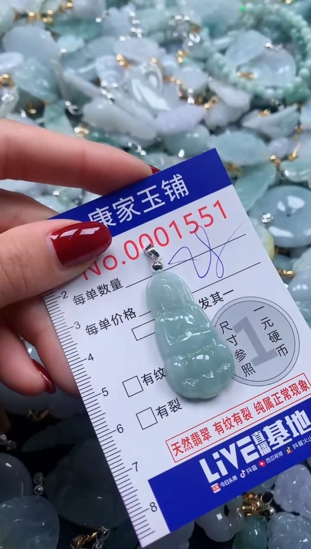 颈饰未镶嵌翡翠1551