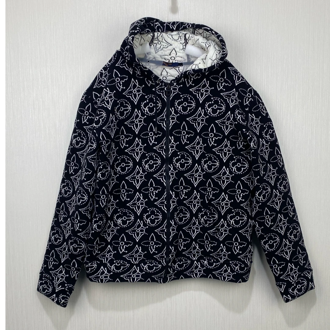 回奢帝/LouisVuitton/nba联名满印三花外套XL码全新14100/SN4299