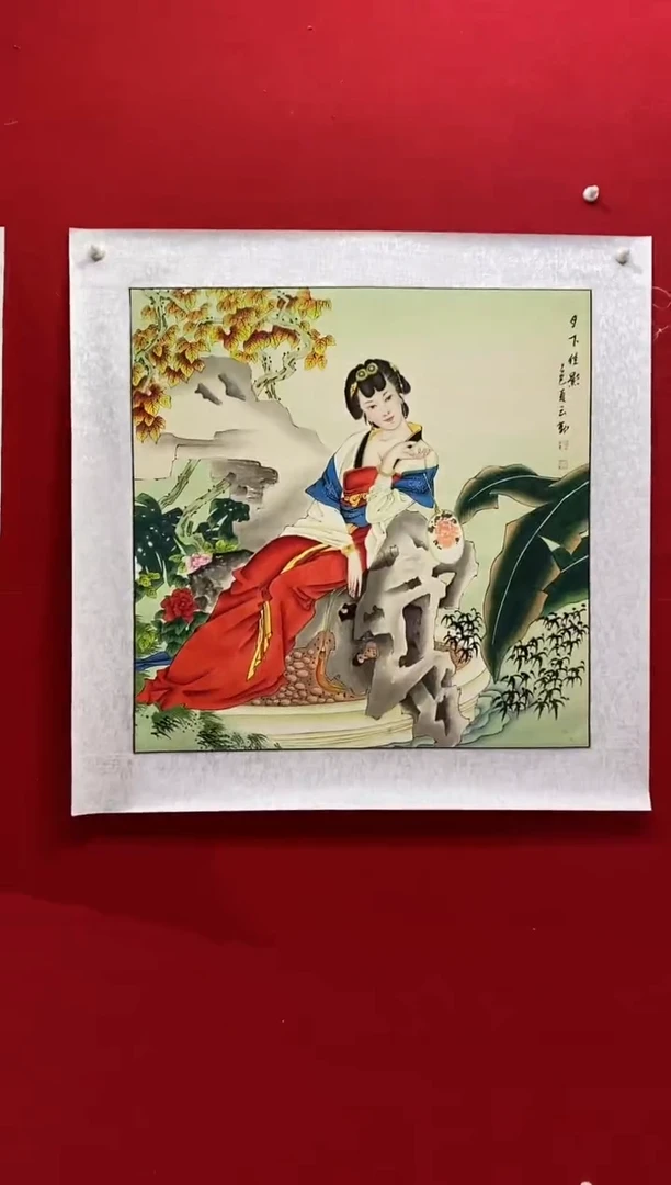 国画国画NYQ杰牛云勤老师作品