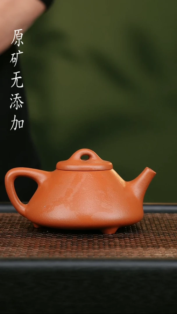 茶壶紫砂一*宜兴原矿无添加手工壶